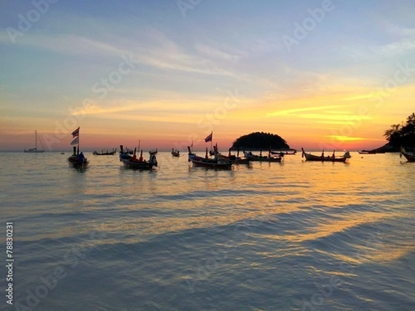 Obraz Kata beach sunset view