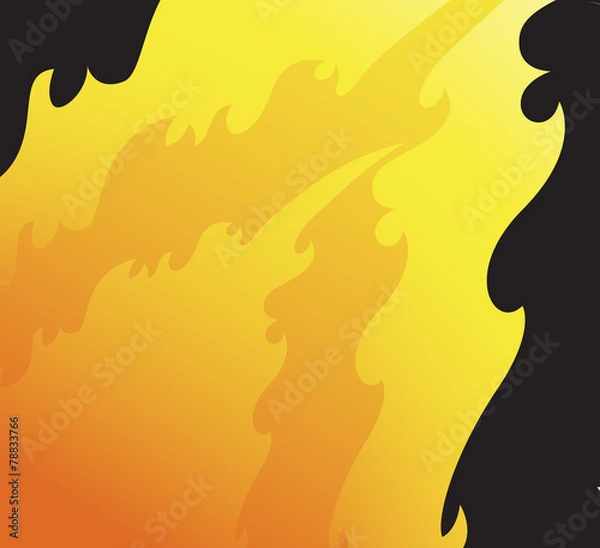 Fototapeta Fire Background