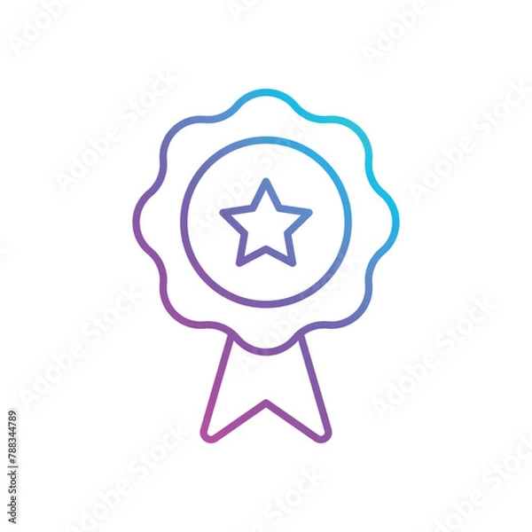 Fototapeta Rank vector icon