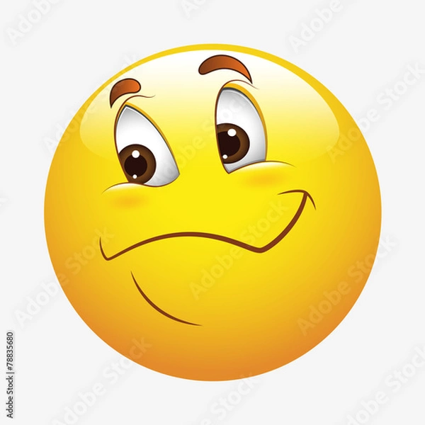 Fototapeta Innocent Happy Smiley