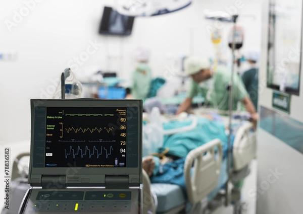 Obraz iabp used after open heart surgery