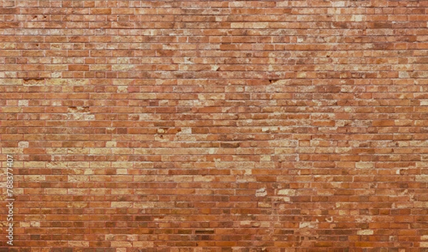 Obraz red brick wall earth wall background red brick wall background