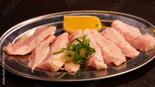 Obraz 豚トロ　焼肉