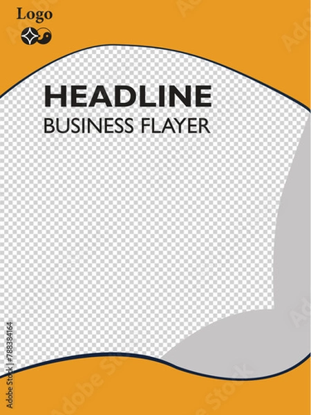 Obraz Flayer template.eps