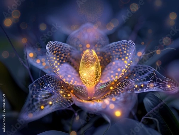 Obraz Fluorescent Orchids 