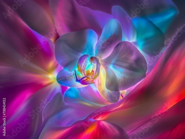 Obraz Fluorescent Orchids 