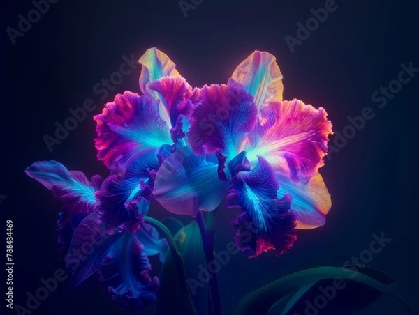 Obraz Fluorescent Orchids 