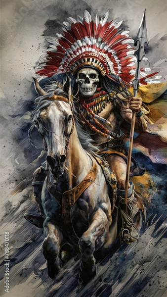 Fototapeta War Chief