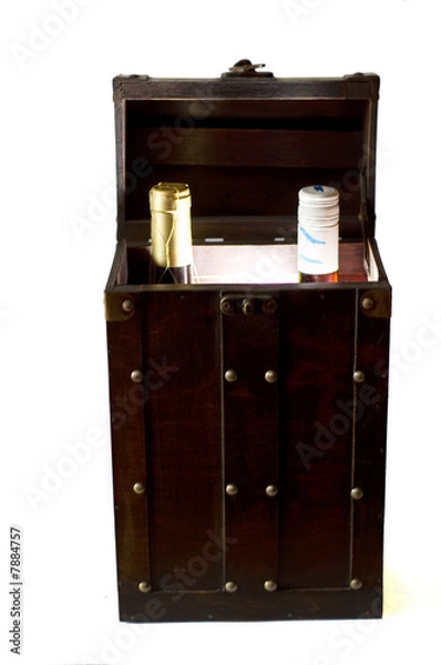 Fototapeta Wine Box