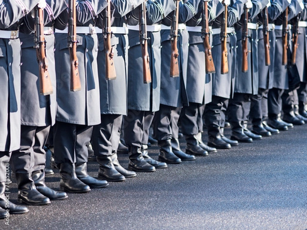 Obraz Bundeswehrsoldaten eines Wachregiments