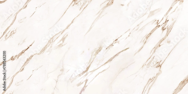 Fototapeta Creative pattern stone ceramic wallpaper design. White marble.
