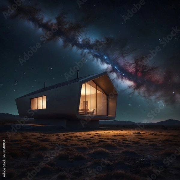 Fototapeta Space House 