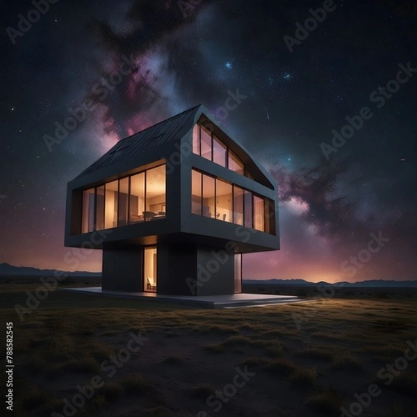 Fototapeta Space House 