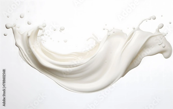 Obraz Splash of Pure White Milk
