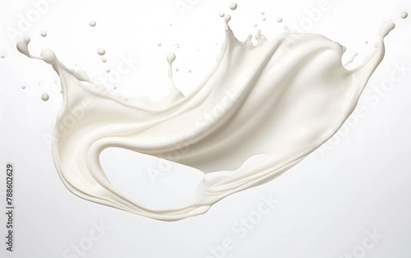 Obraz Splash of Pure White Milk