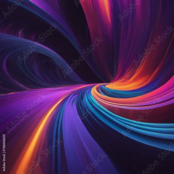 Obraz abstract background with lines