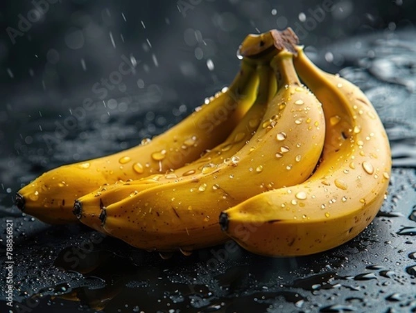 Fototapeta Bananas on the desktop