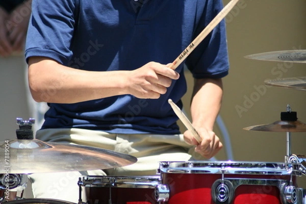 Fototapeta drummer
