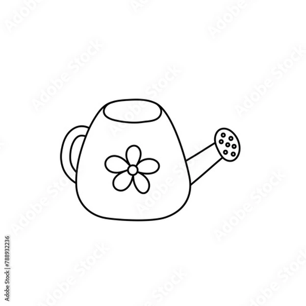 Obraz Spring watering can