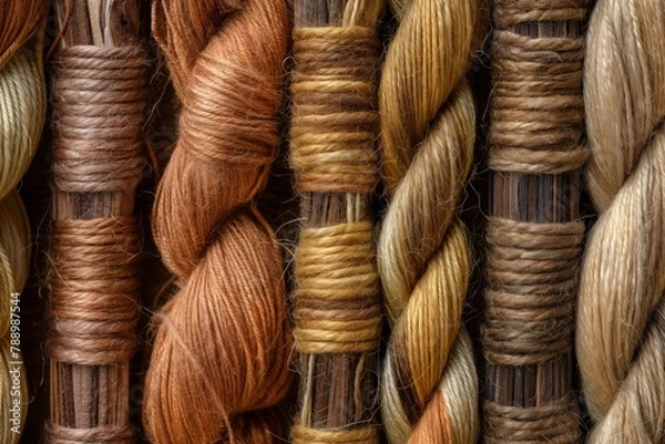 Fototapeta Assorted Embroidery Threads