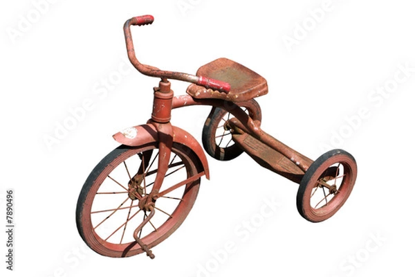 Obraz Isolated Tricycle