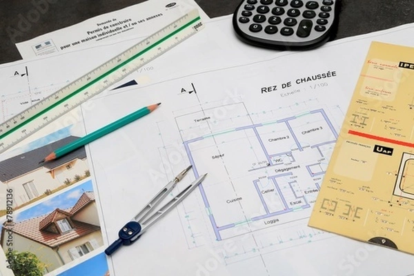 Obraz La construction