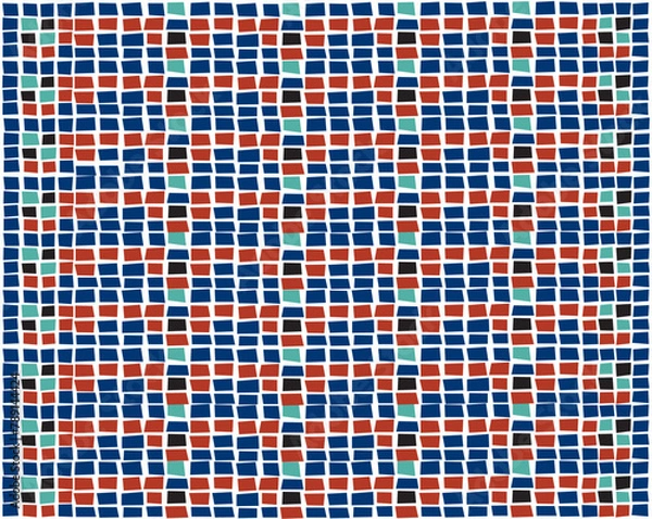 Fototapeta seamless mosaic tile background geometric