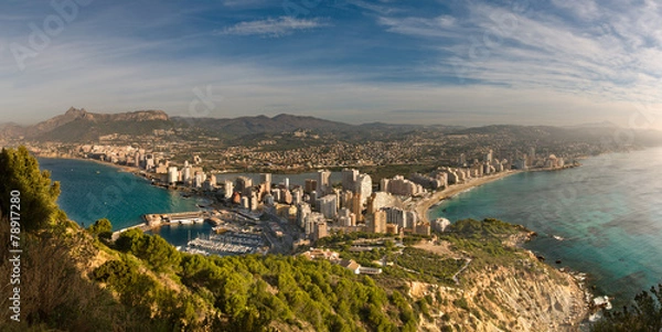 Fototapeta Panorama Calpe