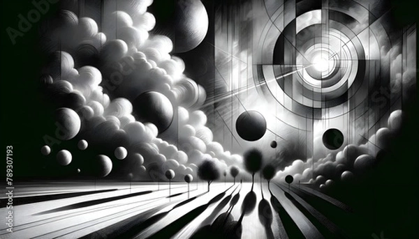 Fototapeta Spaces Between Us