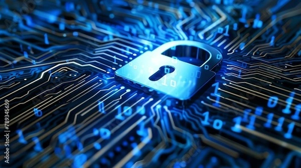 Fototapeta Investigate the ethical considerations surrounding data privacy and cybersecurity in information technology