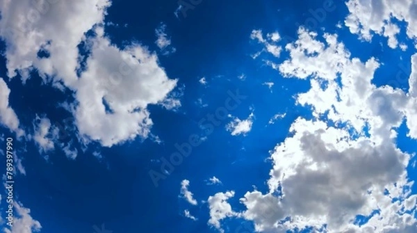 Fototapeta Blue sky and clouds.