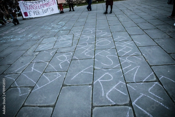 Obraz Free Palestine demostration