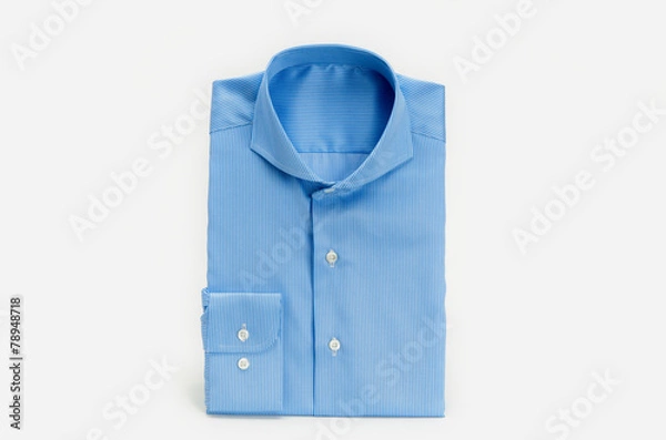 Fototapeta blue dress shirt