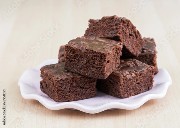 Obraz Delicious Chocolate Brownies