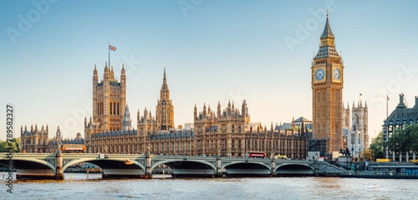 Obraz the palace of westminster during sunset, london