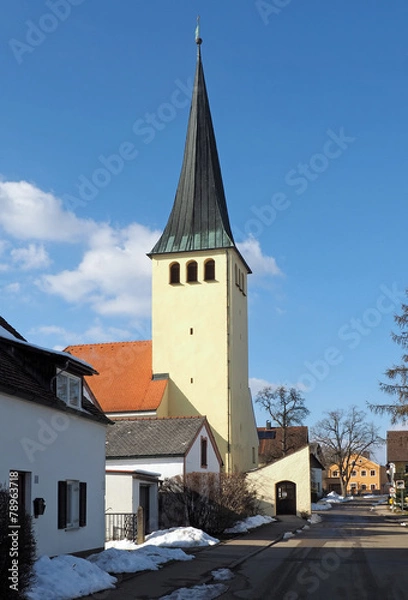 Fototapeta Pfarrkirche in Irlahüll
