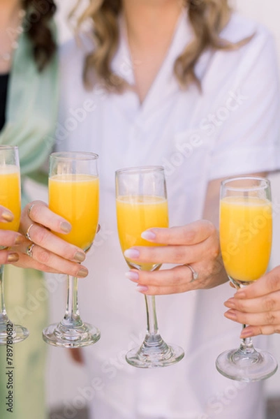 Obraz glasses of mimosas