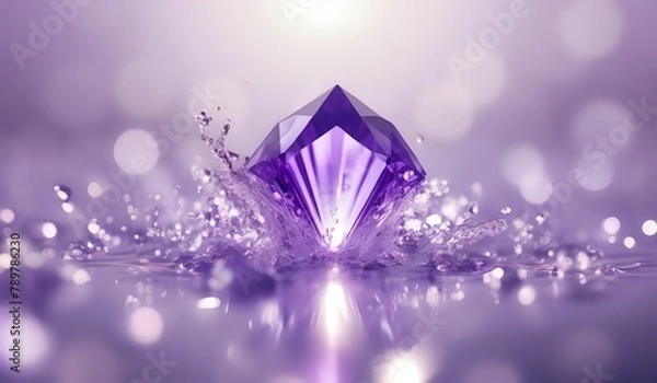 Obraz Birthstone - Amethyst (February)