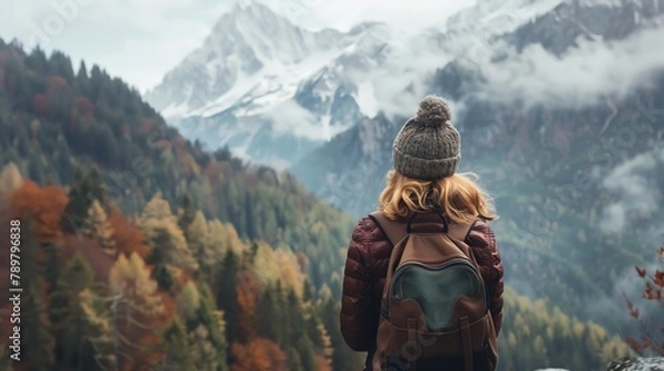 Fototapeta Quote of the Day Create an Instagram template featuring a stylish background with space for a motivational quote or inspirational message Encourage followers to share their favorite quotes in the comm