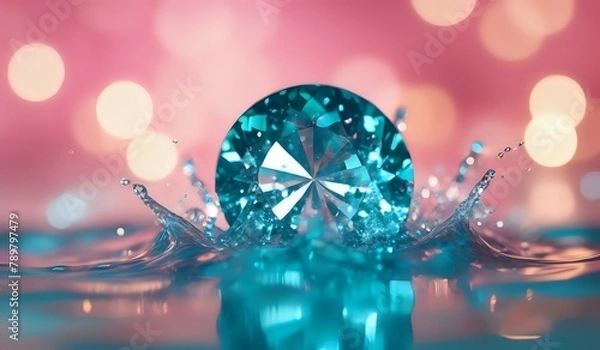 Obraz Birthstone - Turquoise (December)