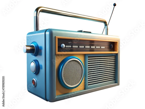 Fototapeta Radio retro