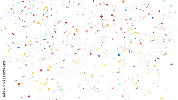 Obraz confetti PNG