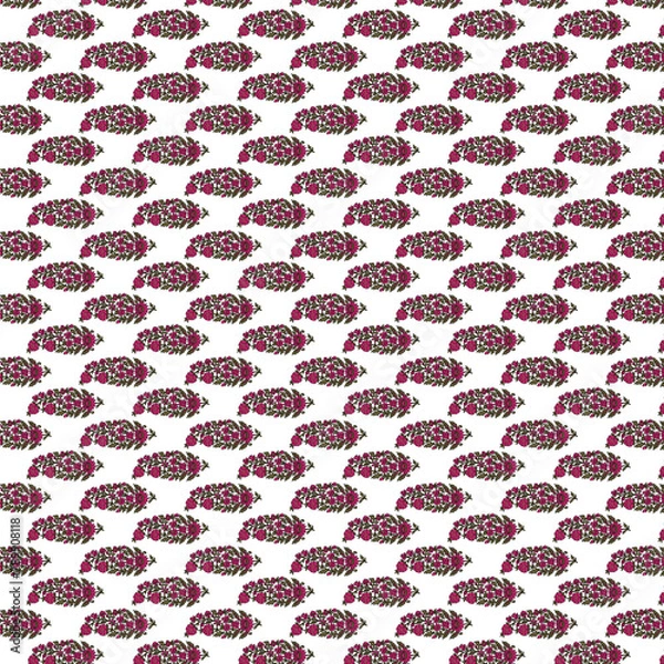 Obraz Textile and digital seamless pattern design