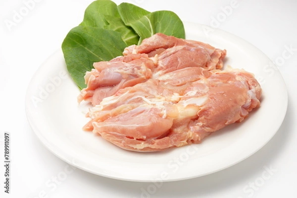 Fototapeta 鶏むね肉　食材