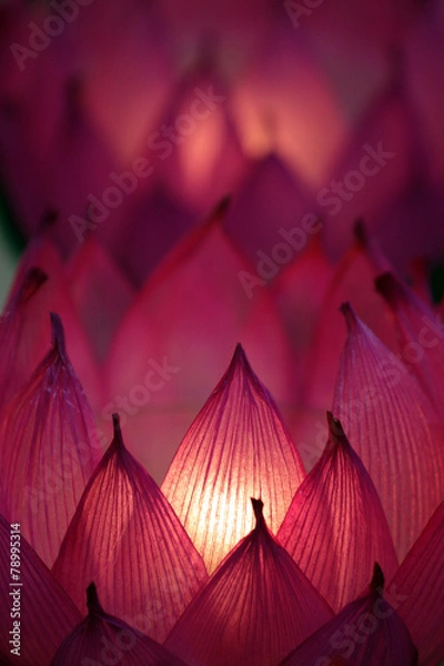 Obraz Candles with a soft background ..