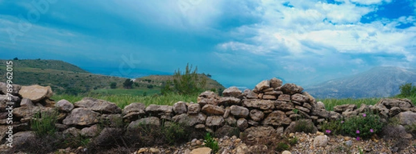Obraz landscape with sky