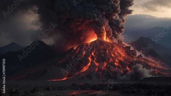 Obraz Eruption