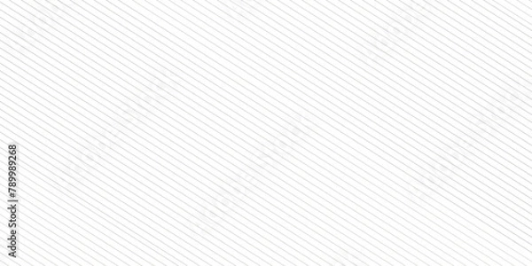 Obraz Vector gradient gray line abstract pattern Transparent monochrome striped texture, minimal background. Abstract background wave line elegant white striped diagonal line technology concept web texture.
