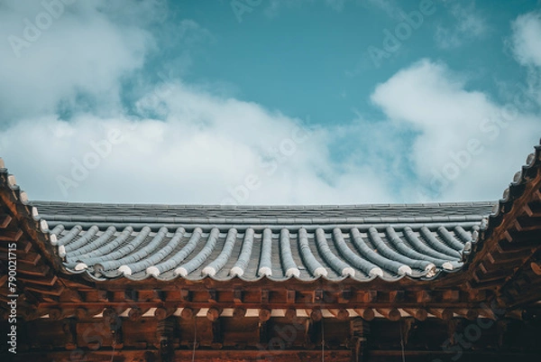 Obraz 남산한옥마을 전경