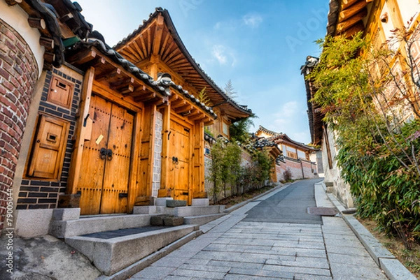 Obraz Wioska Bukchon Hanok